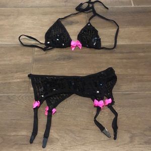 Sequins lingerie